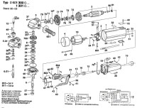 Bosch 0 601 300 003 Usw(J)77 Angle Grinder 220 V / Eu Spare Parts